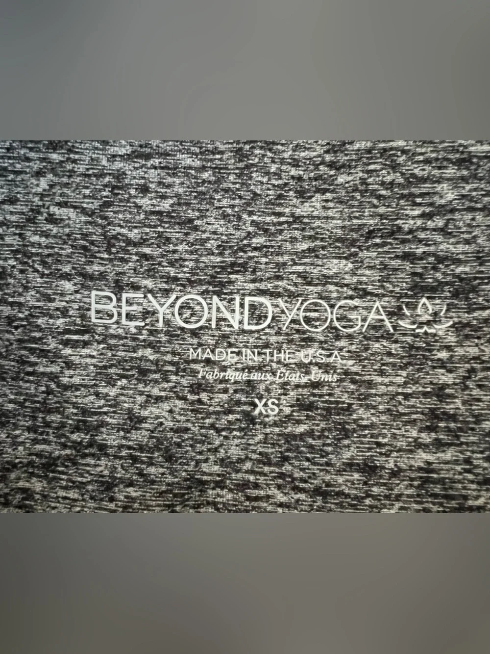NWT Beyond Yoga Charcoal Heather High-Waist Athletic Bike Shorts